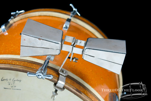 1940s / 50s Vintage Unbranded Trapp Drum Set 3" Bells : Aux01