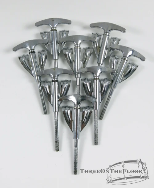 1960s Ludwig Bass Drum Rods & Claws Tension Chrome : Lot142