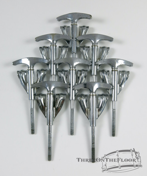 1960s Ludwig Bass Drum Rods & Claws Tension Chrome : Lot161