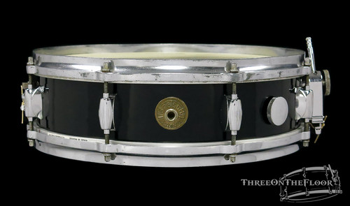 1960s Gretsch 'Progressive Jazz' Model Jet Black **Player** Snare : 4 x 14