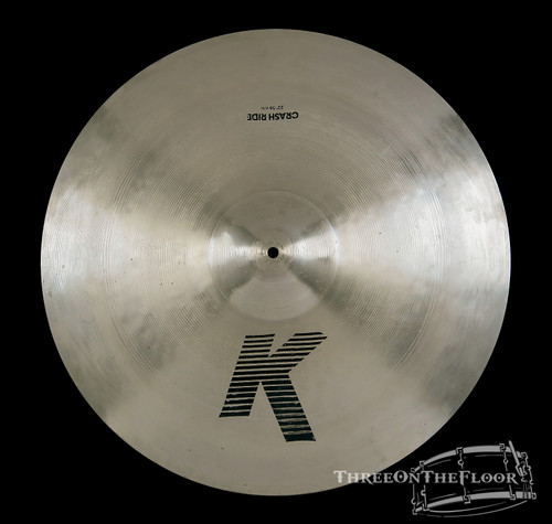 1982-88 Zildjian EAK 22" CRASH RIDE : 'Early American K' Cymbal : 2810g