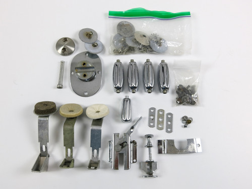 1960s Rogers Vintage Drum Parts Mufflers Lugs Bread Butter : Lot143