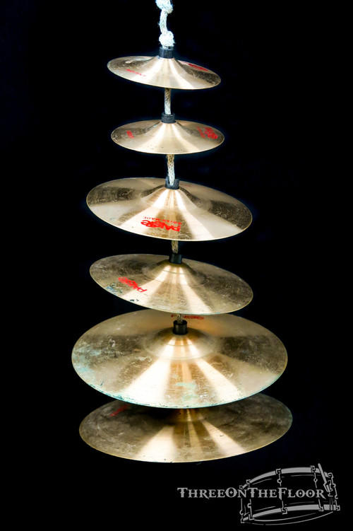1980s Paiste Discontinued Sound Tree Accent Cymbals Set : Vintage 2002 **SOLD**