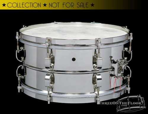 1942 Leedy Commander Model Snare Drum  :  6.5 x 14  