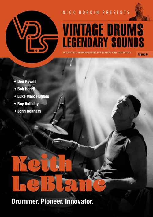 Vintage Drums Legendary Sounds Magazine : Volume #6