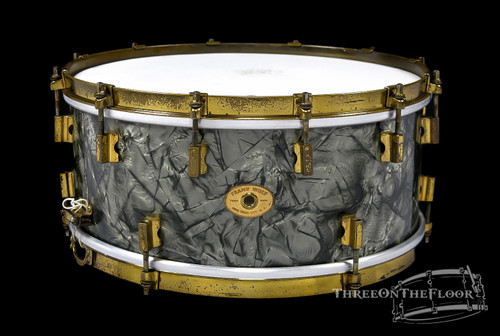1930s Frank Wolf '2-to-1' Model Snare Drum :  6.5 x 14  