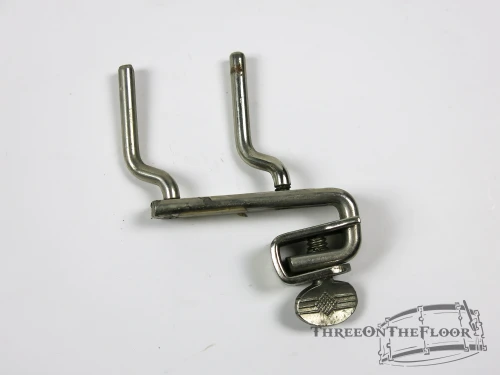 1940s-50s Bass Drum Aux / Wood Block Bell Mount Clamp : Lot034
