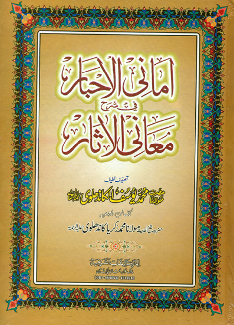 Amani ul Ahbaar fi Sharah Ma'ani al Asaar Tahawi  (4 parts in 2 bindings)