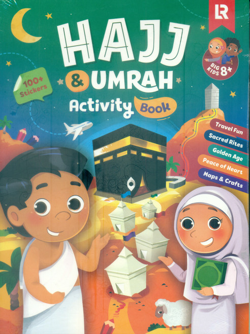 HAJJ & UMRAH Activity Book  (Big Kids)