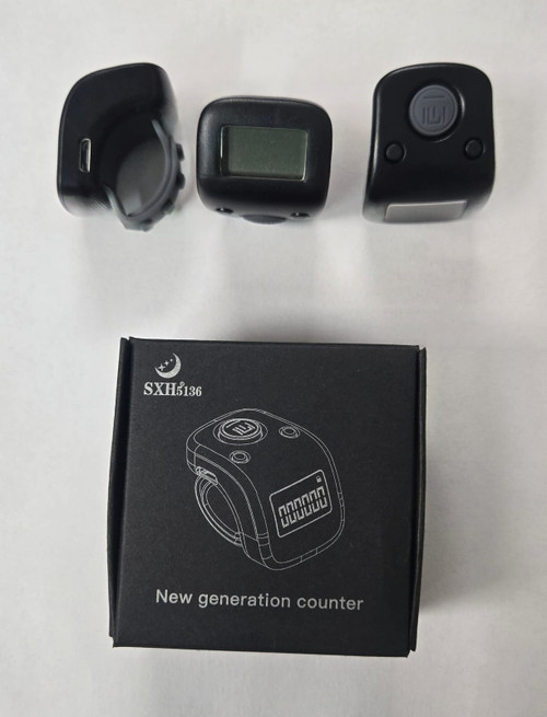 Tasbeeh Digital Finger Counter  ( I 30 ) Rechargeble