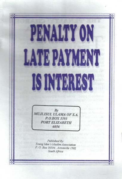 Penalty on Late Payment is Interest