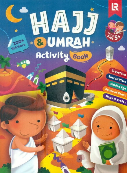 HAJJ & UMRAH Activity Book  (Little Kids)