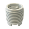 Threaded Medium Base Socket | Screw Terminals - 1/8 IPS Cap - Porcelain - 660 Watt - 250 Volt - With Stop Ring