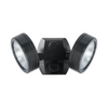 RAB LED Flood Light - 26 Watt - 4000K - 2,276 Lumens | (2) 75 Watt Halogen Replacement - 120V - Dual Head - Black - LED Outdoor Fixture