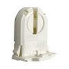 T8 or T12 - Turn Type Lampholder | Medium Bi Pin - Non-shunted - Snap In with Post Mounted or Slide On - Quickwire - Leviton 13661-SWP