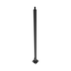 10 ft. Round Pole - 4" Shaft | Bronze Finish - 11 Gauge Steel - 8 1/2" Bolt Circle - Straight Tenon Top - RAB PR4-11-10WT