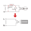 RAB Corn Bulb - 3915 Lumens - 12, 18 or 27 Watt - Replaces up to 125W | 3000K, 4000K or 5000K - 120-277 Volt - Mogul Base - Ballast Bypass - HIDFA-27S-EX39-8CCT-BYP