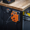 Klein Tools 29601 | PowerBox 1, Magnetic Mounted Power Strip with Integrated LED Lights
