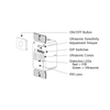 Legrand DW-100-W - Dual Tech Wall Switch Occupancy | 120/277 VAC - Time Delay and Sensitivity Adjustable - White Finish