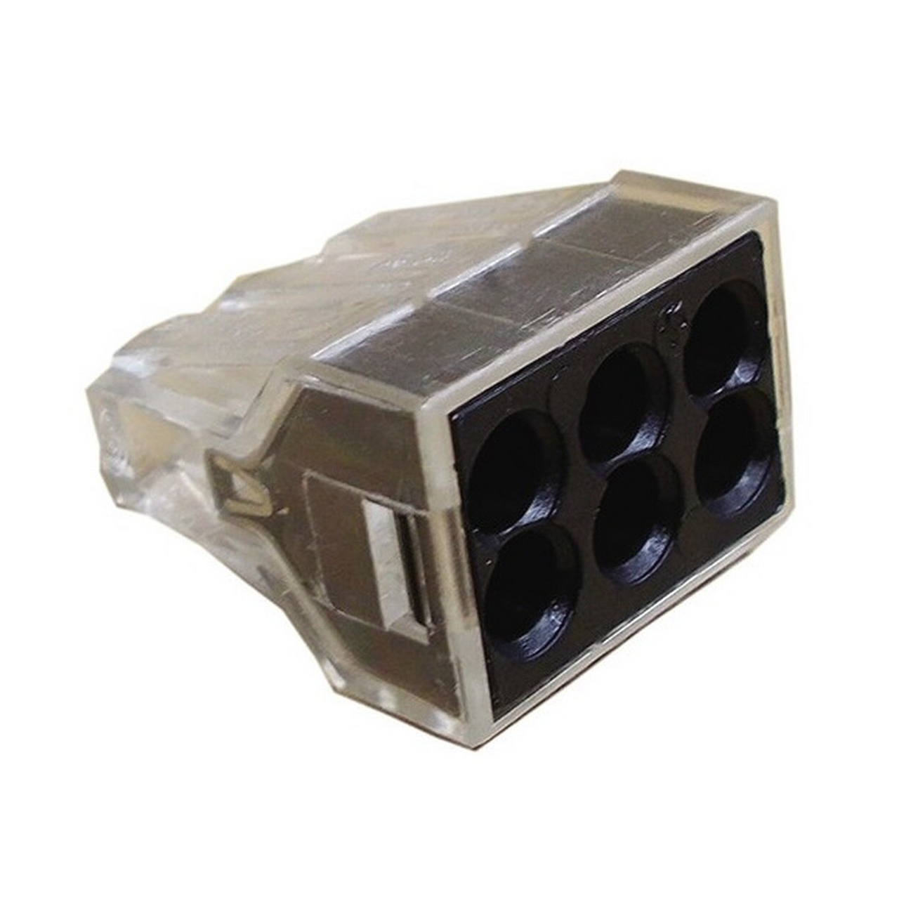 Wago 773166 6 Port 12 AWG Max. Push In Wire Connector 50 Pack