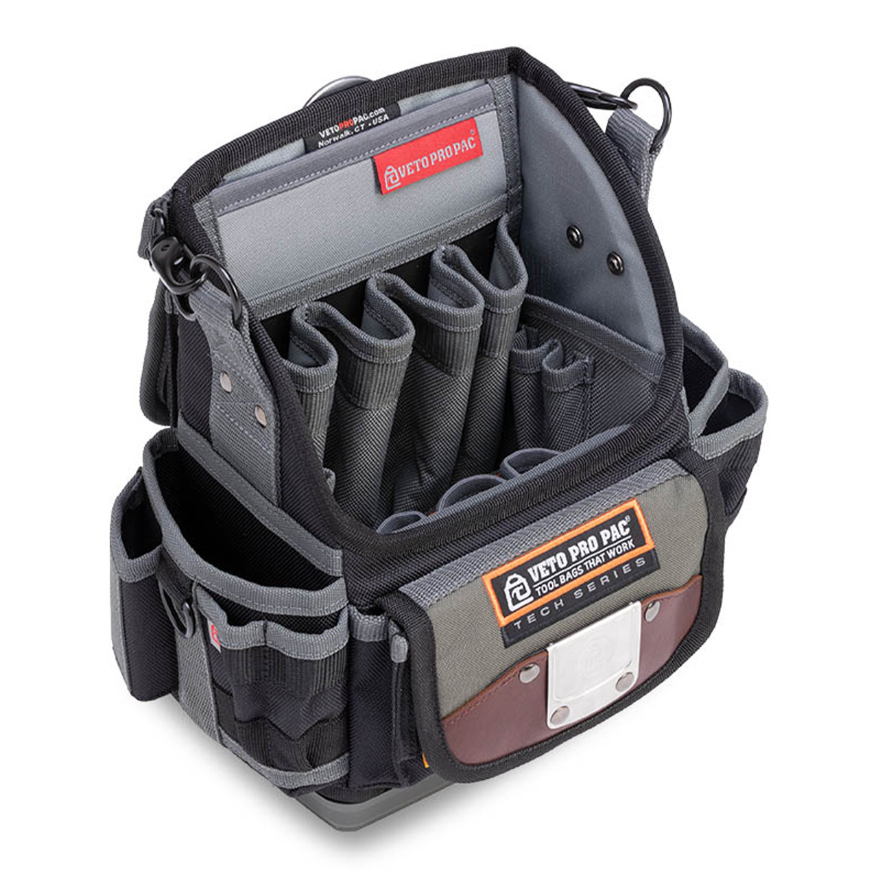 VETO PRO PAC - TP6B Open Top Tool Pouch w/ Base | CityLightsUSA.com