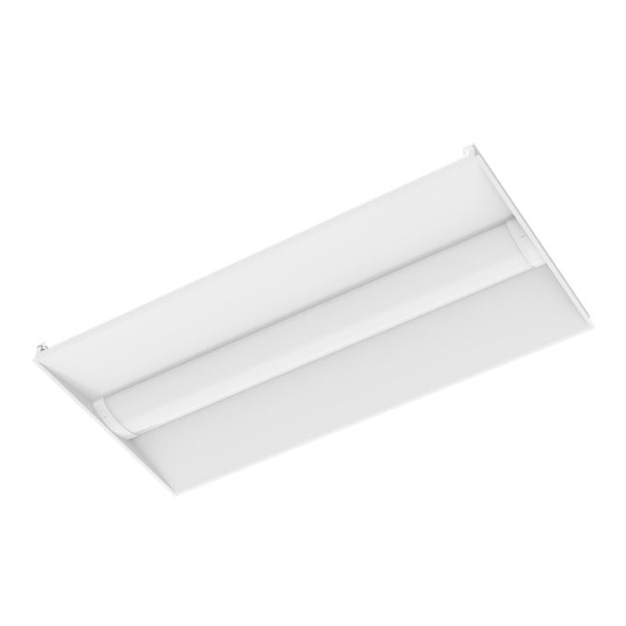 2 x 4 Halco ProLED 81800 CBT-24-LS-CS-UNV Center Basket LED