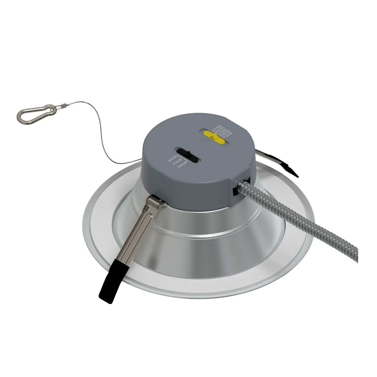 8-inch Commercial Downlight - Halco ProLED 89216 CDL-8-LS-CS-HZWH