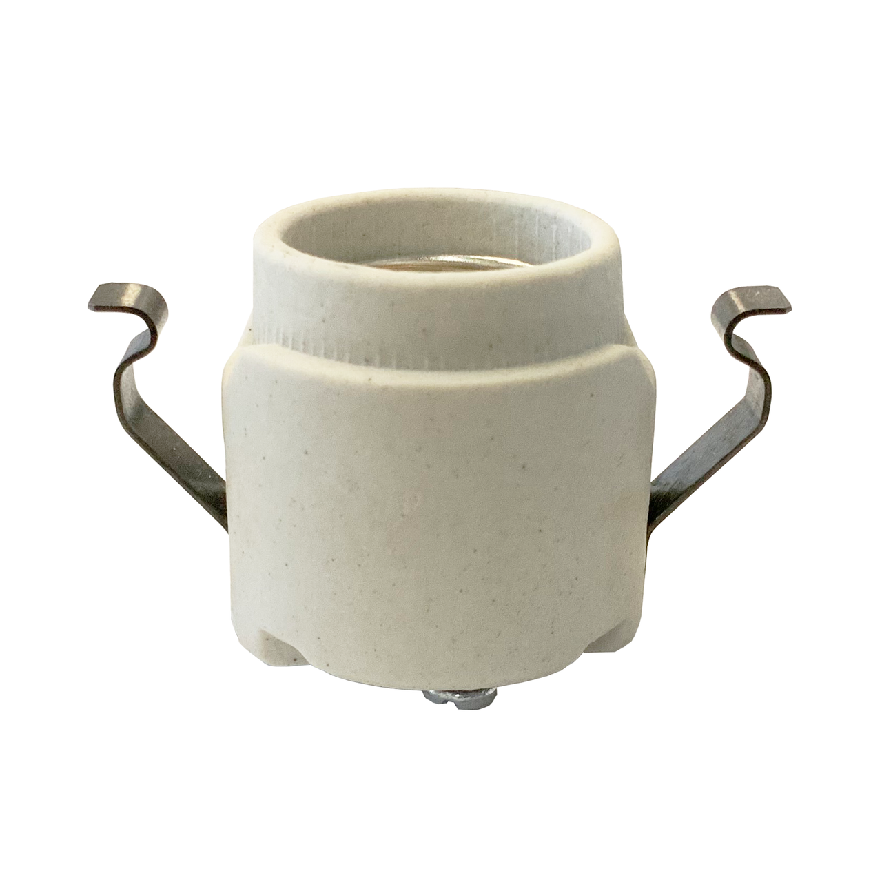Porcelain Socket - Medium Base - Spring Clips - Screw Terminals ...
