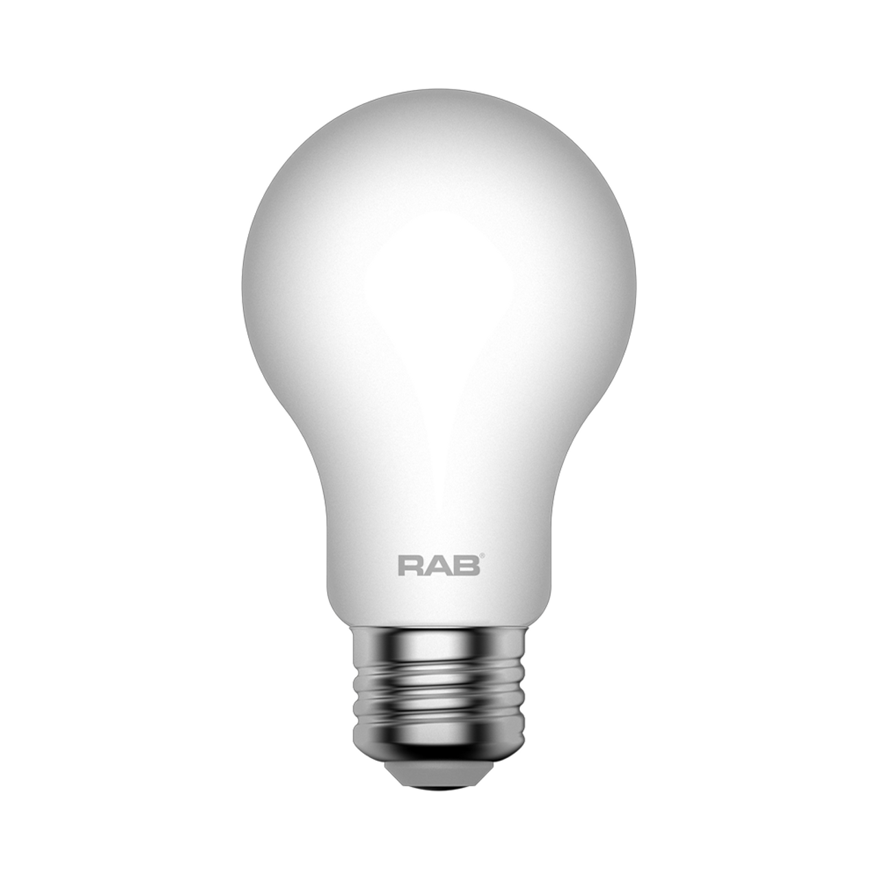 LED A19 Light Bulb - 5 Watt - Volt - 2700K - RAB A19-5-E26-927-F-F | CityLightsUSA.com