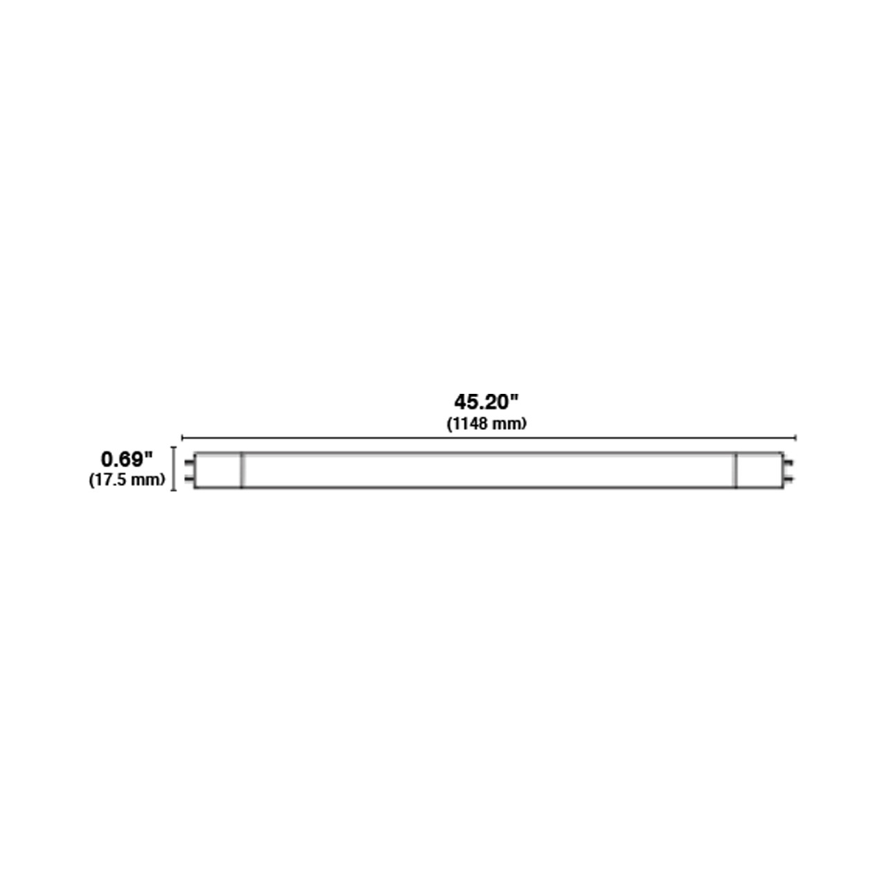 Halco 82988 4 ft. Type B Retrofit LED T5 Tube 5000K | CityLightsUSA