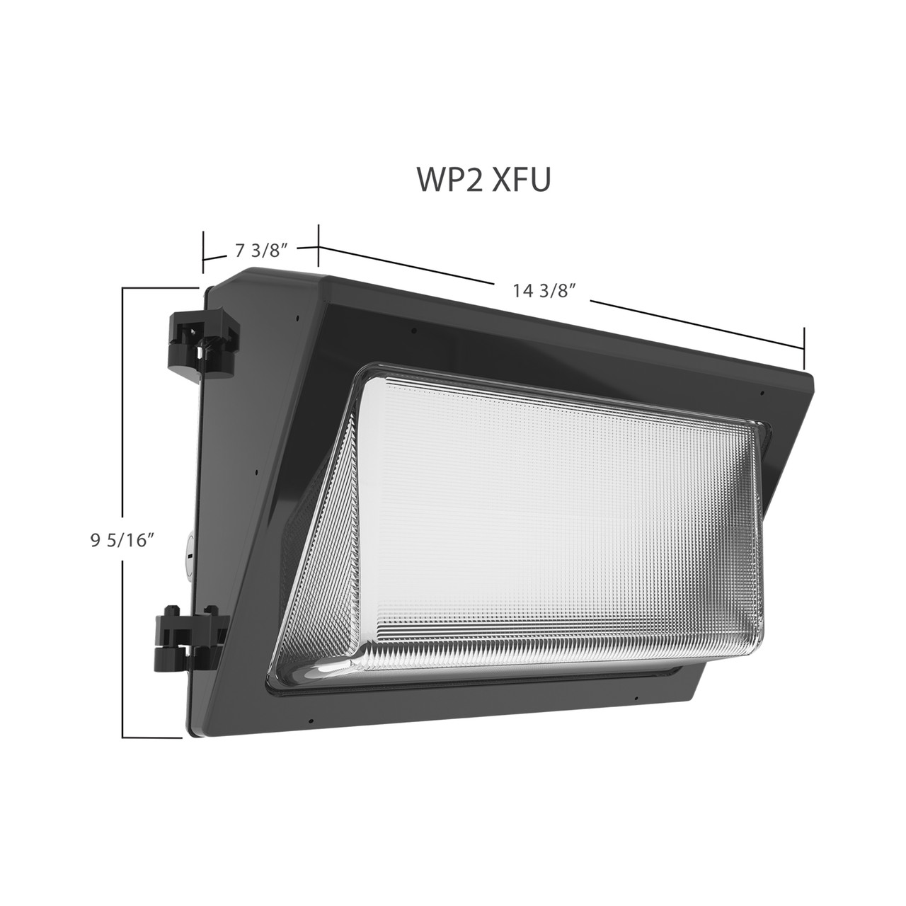 RAB WP2XFU40 - Field-Adjustable LED Wall Pack | CityLightsUSA.com