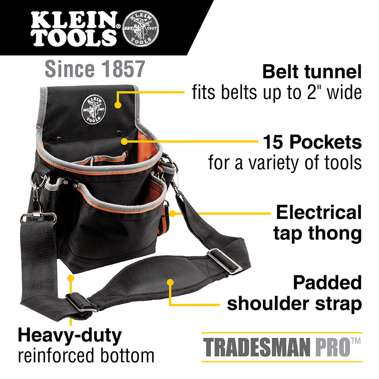 Tradesman Pro™ Magnetic Wristband - Klein Tools 55895