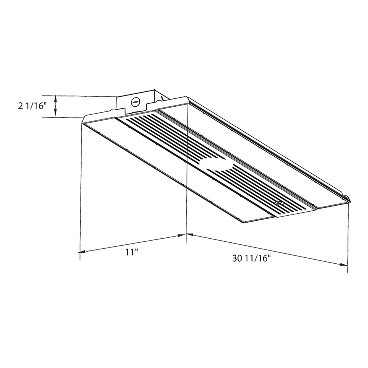 RAB RBAY17L Field Adjustable Linear LED High Bay Fixture