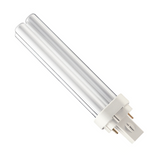 18W - 2 Pin G24d-2 Base - Double Tube CFL 