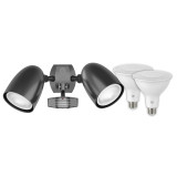 Security Light Kits - Sensor and Bulbs