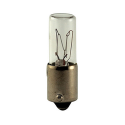 120MB Miniature Indicator Light | 120 Volt - 0.025 Amp - T2.5 Bulb - BA9s Base - Pack of 10