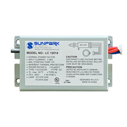 Sunpark LC-12014 - Circline Fluorescent Ballast | (1) Lamp - For FC9T9, FC12T9 or FC16T9 - 120 Volt 