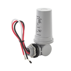 Tork 2021 - 120 Volt - Delayed On - Top Sensor | LED & CFL Compatible - Swivel Type - Plastic Housing - Thermal Photo Control