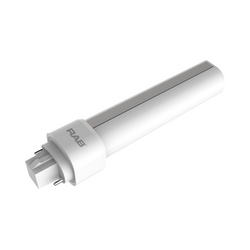 RAB Horizontal PL - 9W - 3500K - G24 - 2-Pin Base | Replaces 26W, 32W or 42W - 950 Lumens - Ballast Bypass - LED Plug-In Lamp