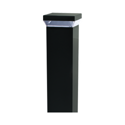 RAB 3.5 ft. LED Bollard - Bronze - Square - Flat Top | 24 Watt - 2,533 Lumens - 5100K - 120-277V - LED Landscape Fixture