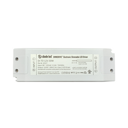 DiodeLED Dimmable Constant Voltage LED Driver | 12VDC Output - 90-135VAC Input - 30 Watt Max. Output - 12.5 Amp Max. Output