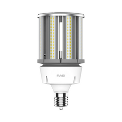 RAB Corn Cob - 13500 Lumens - 100 Watt - Replaces 400W | 5000K - 120-277 Volt - Mogul Base - Ballast Bypass - HID-100-EX39-850-BYP-PT-G2