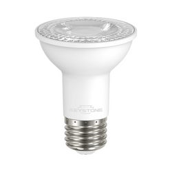 Keystone LED PAR20 Lamp - 5.5 Watt - 5000K | Replaces 50 Watt Halogen - 80+ CRI - 500 Lumens - 40° Beam - KT-LED5PAR20-F-850