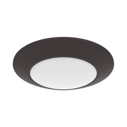 6-inch 16W 4000K Black LED Surface Downlight - RAB DSK34