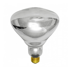 Halco 90320 BR40CL125/1/CSTF - Tuff Coat | 125 Watt - 120 Volt - BR40 - Infrared Heat Lamp