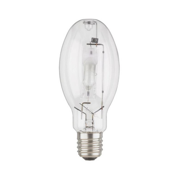 Halco 108305 - 150 Watt - ED28 - E39 Mogul Base - Clear Finish | Pulse Start - ANSI M102/E - Unprotected Arc - Universal Burn - 4000K - HID Metal Halide Lamp