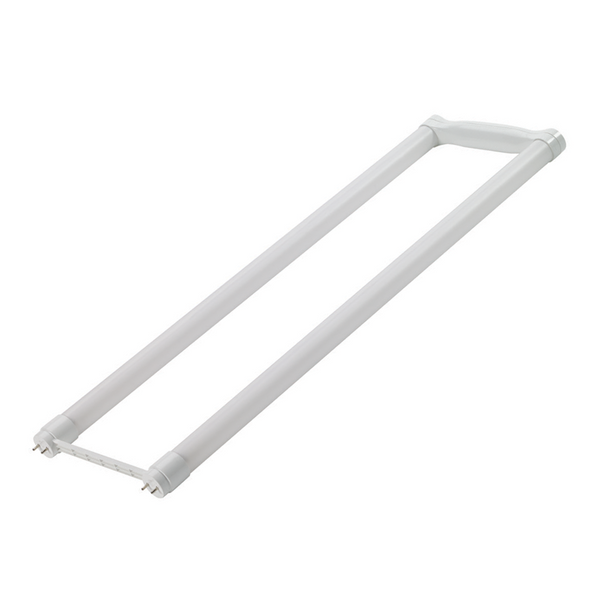 6 in. T8 LED U Bend - 18W - 2150 Lumens - 4000K | Medium Bi-Pin - Ballast Bypass - Coated Glass - LED  Lamp