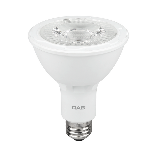 RAB LED PAR30 Long Neck - 11 Watt - 2700K | Replaces 75 Watt Halogen - 90+ CRI - 900 Lumens - 35° Beam - PAR30L-11-927-35D-DIM