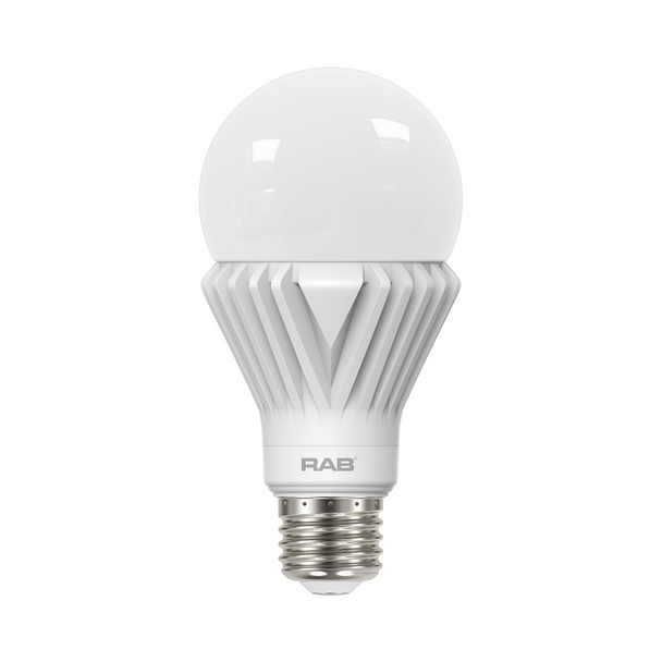RAB LED A21 Lamp - 16.5 Watt - 4000K - 120-277 Volt | Replaces 125 Watt Incandescent - 2,050 Lumens - Non-Dimmable - Medium Base - A21-17-E26-840-ND 120-277V