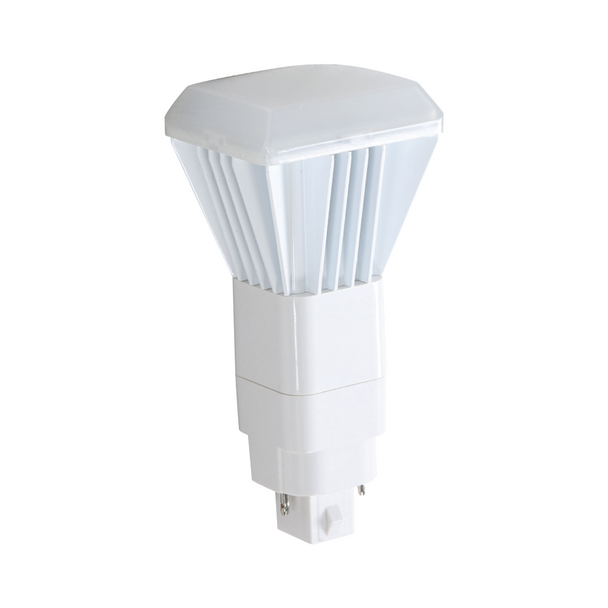 Keystone Extended Vertical PL - 8W - 5000K - G24 - 2-Pin Base | Replaces 26W, 32W or 42W - 950 Lumens - Ballast Bypass - LED Plug-In Lamp